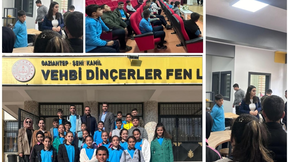 LGS Sınavına hazırlanan 8.sınıf öğrencilerimizle birlikte Vehbi Dinçerler Fen Lisesine Ziyaret Gerçekleştirdik.